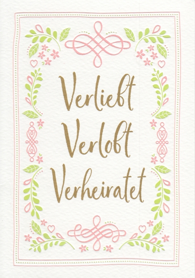 *Faltkarte „Hochzeit“ Psalm 70,5