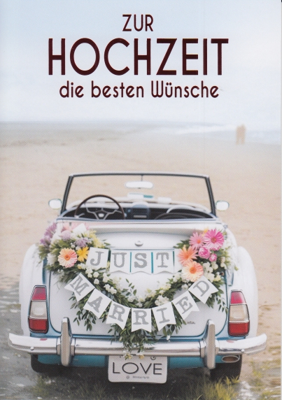 *Faltkarte „Hochzeit“ Römer 15,7