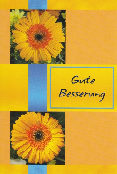 *Faltkarte „Gute Besserung“ Psalm 121,1.2
