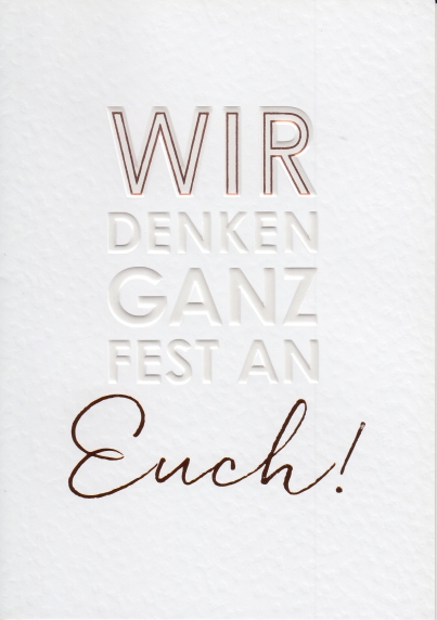 *Faltkarte „Gute Besserung“ Jesaja 54,10