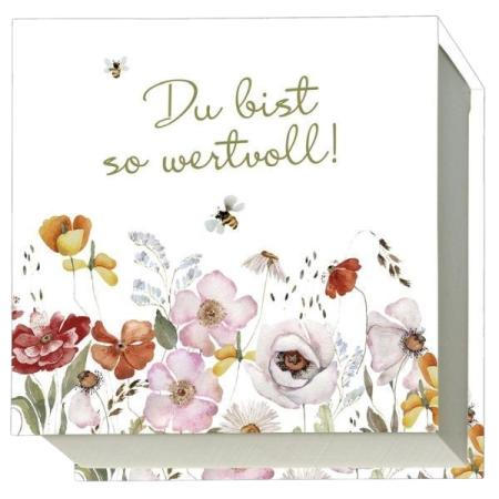 *Notizblock „Du bist so wertvoll“
