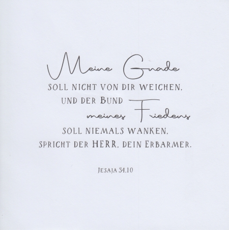 *Faltkarte „Zahlengeburtstag“ (80) Jesaja 54,10