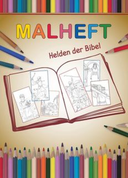 *Malheft „Helden der Bibel“