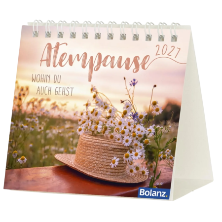 Aufstellkalender „Atempause