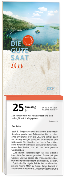 *Die gute Saat 2026, Mini-Ausgabe (Mixte)