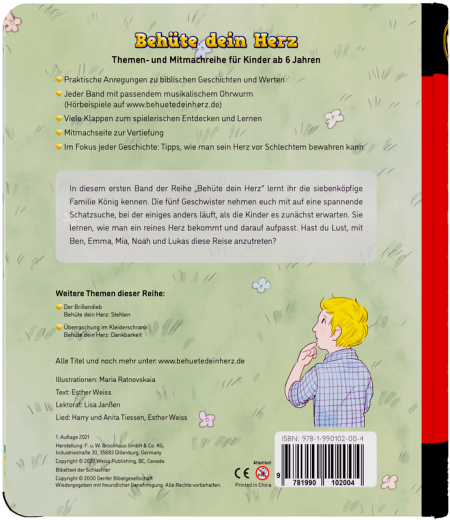 *Auftrag: Schatzsuche (Band 1 aus der Serie „Behüte dein Herz“)