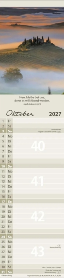 *Für alle, Streifen-Terminkalender 2027