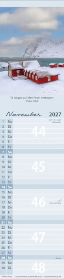 *Für alle, Streifen-Terminkalender 2027
