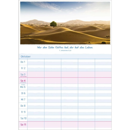 *Multiplaner 2026, 5-spaltig