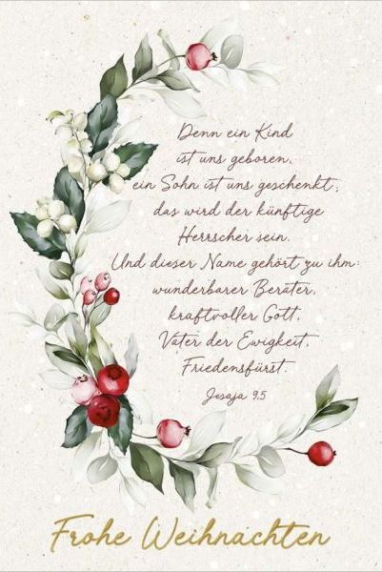 *Postkarte „Weihnachten – 1“