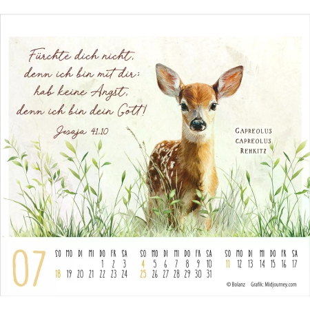 *Kunstwerke des Schöpfers, 2027, Minikalender