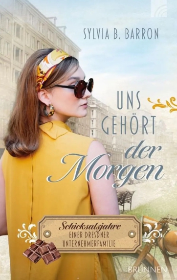Buchcover des historischen Romans „Uns gehört der Morgen“