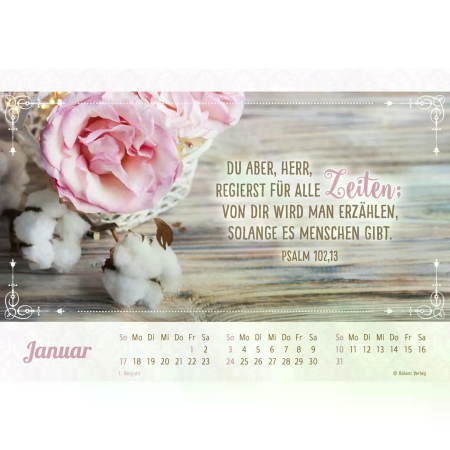 *Herzliche Worte für Dich, Postkartenkalender 2027