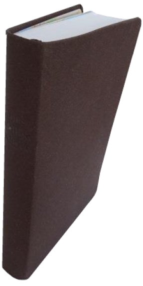 *Taschenbibel, Lederfaser, braun, 13 x 18,3 x 2,9 cm
