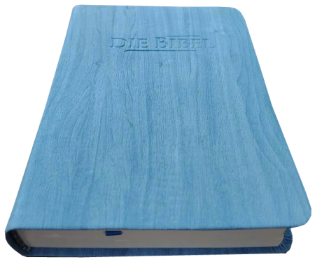 *Taschenbibel, Kunstleder, blau, 13 x 18,3 x 2,9 cm