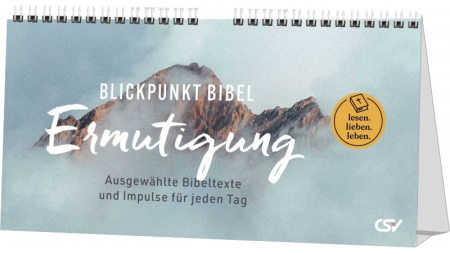 *Blickpunkt Bibel – Ermutigung (Dauerkalender)