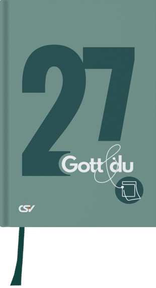 Gott&Du 2027 – Evangelistischer Buchkalender mit Bibelworten, Kurztexten, Smartcover-Einband und QR-Codes für junge Menschen.