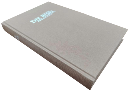 Standardbibel, Leinen, sandbraun, 14,9 x 22,5 x 2,8 cm