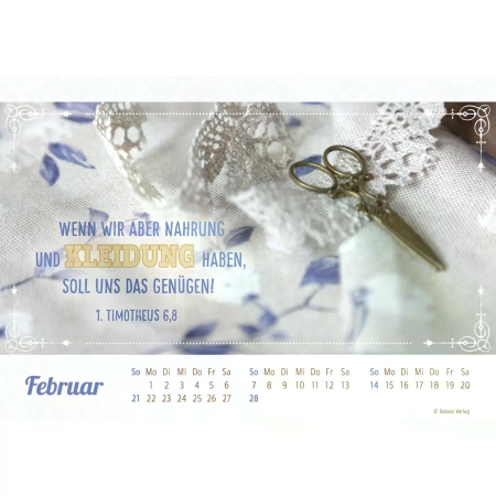 *Herzliche Worte für Dich, Postkartenkalender 2027