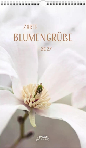 Zarte Blumengrüße Posterkalender