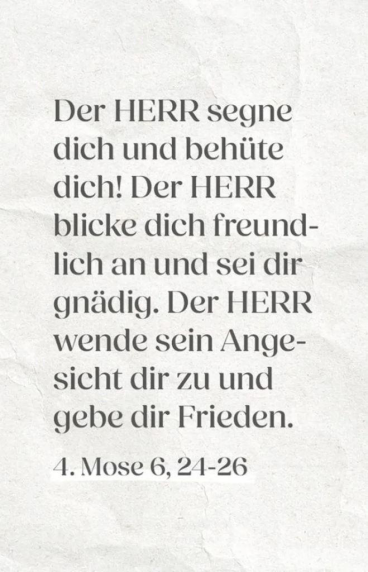 *Textkarten – Segen zum Mitnehmen „Zuversicht“