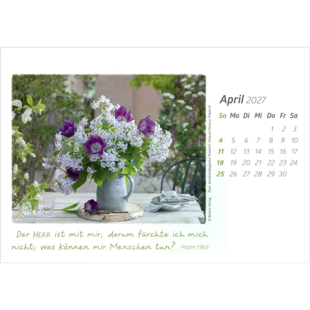 *Die Güte Gottes preisen, Tischkalender 2027