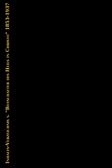 Botschafter des Heils in Christo, Index, antiquarisch