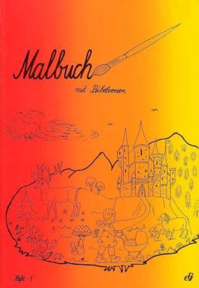 Malbuch Nr. 1 mit Elberfelder Bibelversen