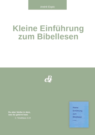 Kleine Einführung zum Bibellesen (digital)