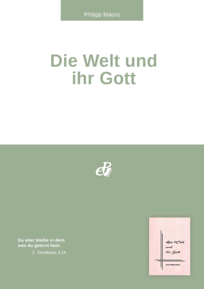 Die Welt und ihr Gott (digital)