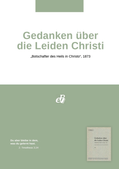 Gedanken über die Leiden Christi (digital)