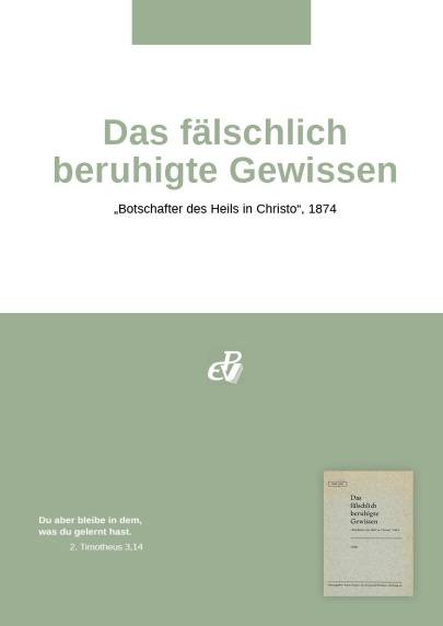 Das fälschlich beruhigte Gewissen (digital)