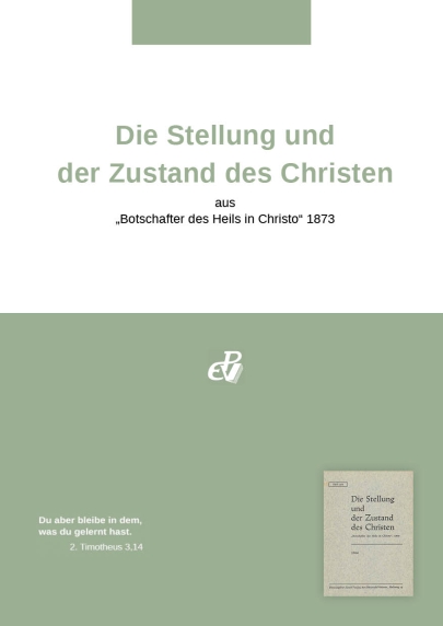 Die Stellung und der Zustand des Christen (digital)