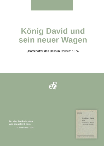 König David und sein neuer Wagen (digital)