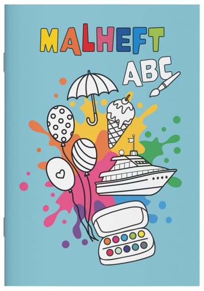 *Malheft „ABC“