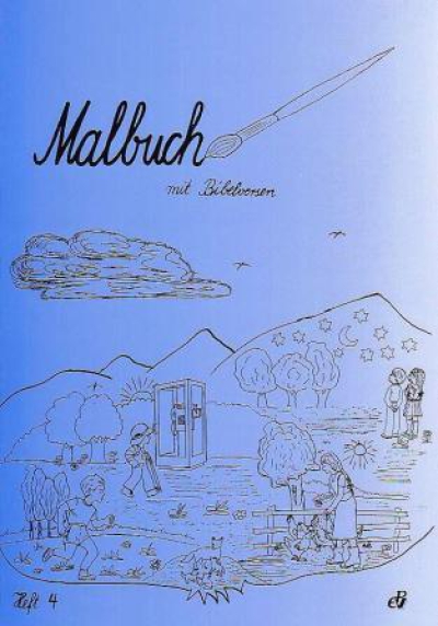 Malbuch Nr. 4 mit Elberfelder Bibelversen