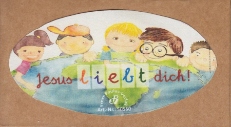 Wachsmalstifte-Set „Jesus liebt dich!“ – ab 10 Stück