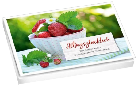 *Postkartenpäckchen „Alltagsglücklich“