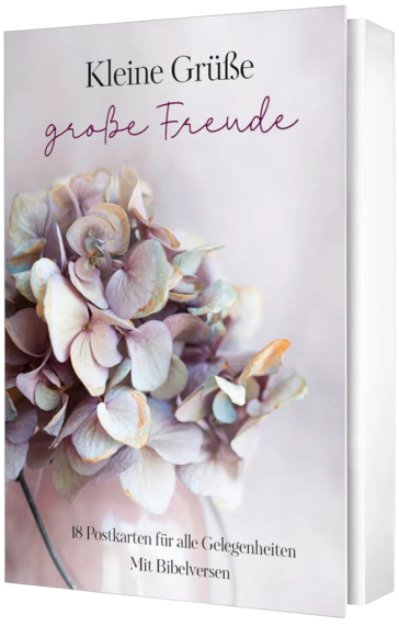 *Postkartenset „Kleine Grüße, große Freude“