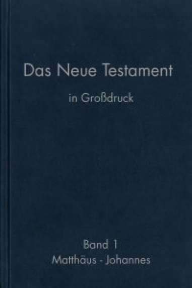 Das Neue Testament, GROßDRUCK, 2 Bände, 24 x 17 cm