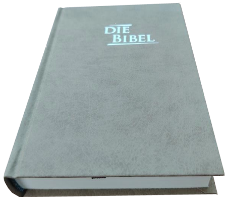 *Pocketbibel, Kunstleder, sandbraun, 9,5 x 14,0 x 2,3 cm