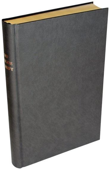 Hausbibel Kunstleder, Goldschnitt – Übersetzung 1905