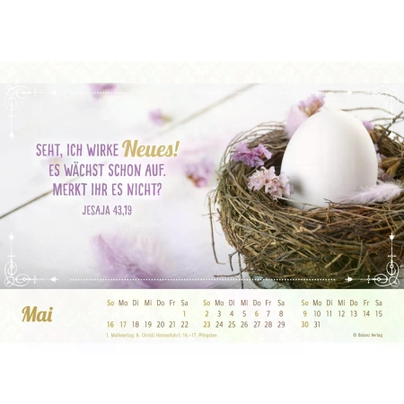 *Herzliche Worte für Dich, Postkartenkalender 2027
