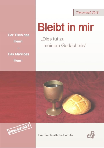 Dies tut zu meinem Gedächtnis – Themenheft