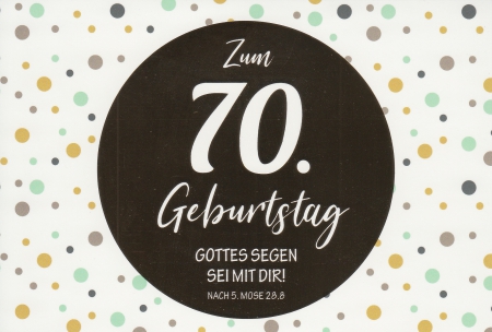 *Faltkarte, „Zahlengeburtstag“