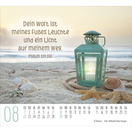 Aufstellkalender „Atempause