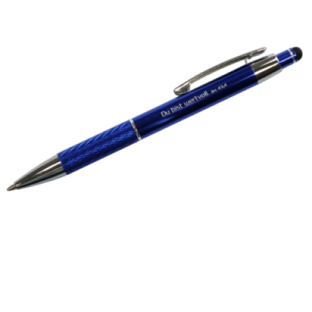 *Kugelschreiber „Du bist wertvoll.“ (Jes 43,4)