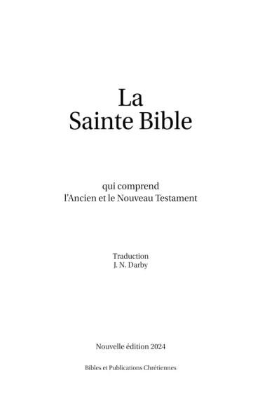 Bibel – französisch, hellgrau, biegsamer Einband