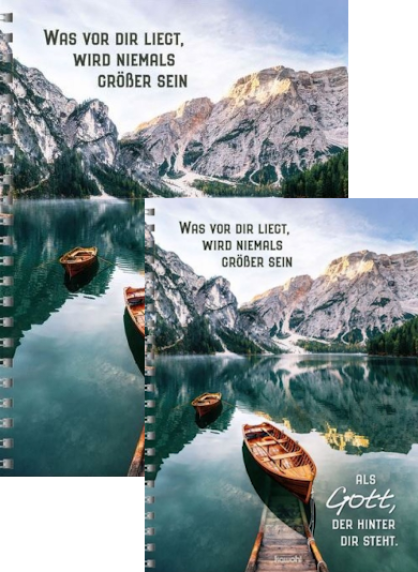 *Memoblock „Was vor dir liegt“