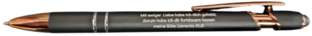 *Kugelschreiber „Mit ewiger Liebe“